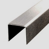 Профиль П-образный из нержавеющей стали